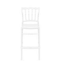 siesta opera commercial bar stool white