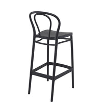 siesta victor bar stool 75cm black 4