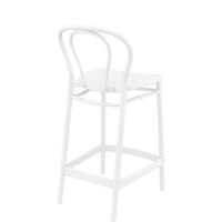 siesta victor bar stool 65cm white 1
