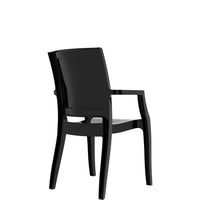siesta arthur outdoor armchair gloss black 2
