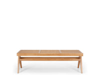 allegra bench seat natural oak 7
