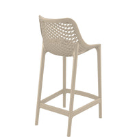 siesta air kitchen bar stool 65cm taupe 2
