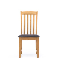 darwin wooden chair natural oak