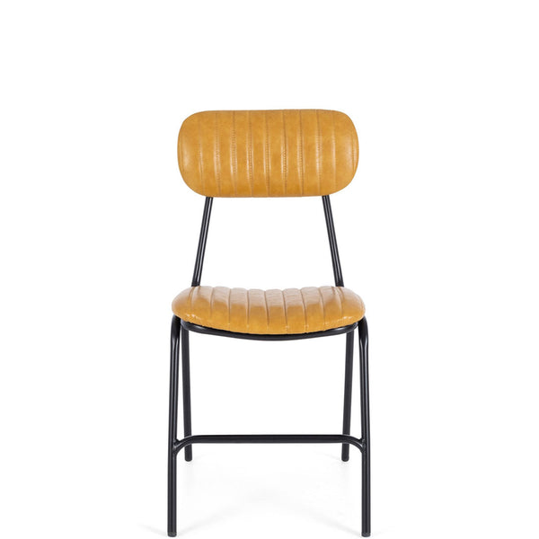 retro commercial chair camel p.u