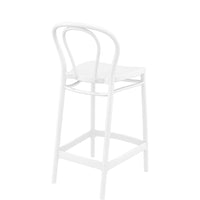 siesta victor outdoor bar stool 65cm white 1