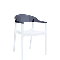 siesta carmen chair black white/black 1