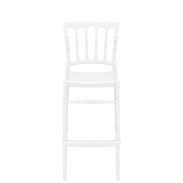 siesta opera bar stool 75cm white