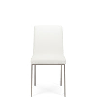 florence chair white upholstery