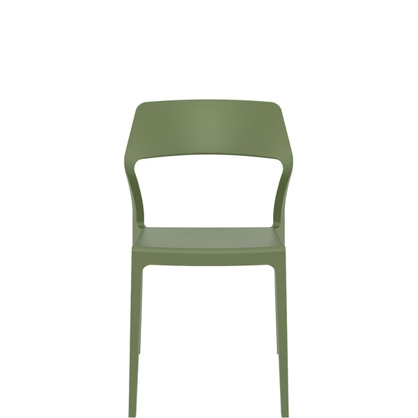 siesta snow outdoor chair olive