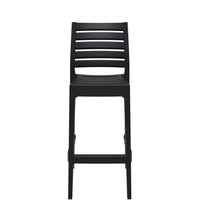 siesta ares bar stool 75cm black 