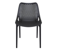 siesta air outdoor chair black 5
