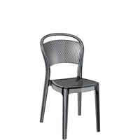 siesta bee outdoor chair transparent black 3