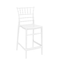 siesta chiavari bar stool 65cm white 3
