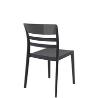siesta moon outdoor chair black/black 4