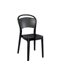 siesta bee outdoor chair gloss black 1