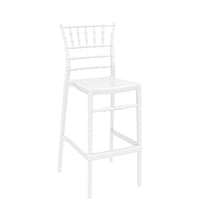 siesta chiavari outdoor bar stool 75cm white 3