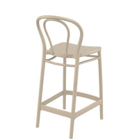 siesta victor outdoor bar stool 65cm taupe 3