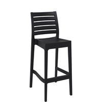 siesta ares bar stool 75cm black 3