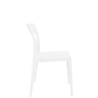 siesta flash chair gloss white 2