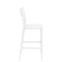 siesta chiavari outdoor bar stool 75cm white 4