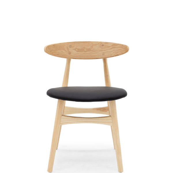 oslo commercial chair natural ash