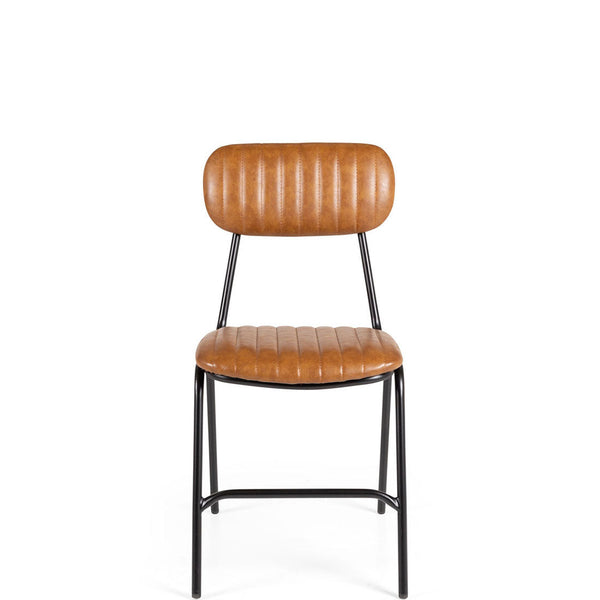 retro commercial chair tan p.u