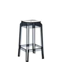 siesta fox bar stool 65cm black