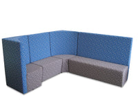 aspire upholstered booth seating 4