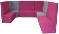aspire upholstered booth seating 5