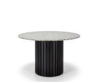 terrazzo round dining table 5