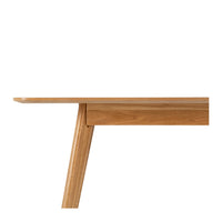 paris wooden dining table 160cm 4