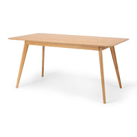 paris wooden dining table 160cm 1