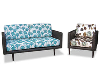 fabric upholstered belfast sofa