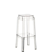 siesta fox bar stool 75cm transparent