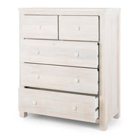 ocean 5 drawer wooden chest 2