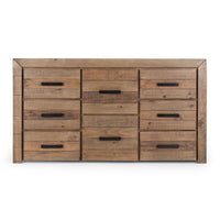 relic 8 drawer wooden dresser 2