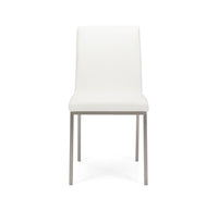 florence dining chair white