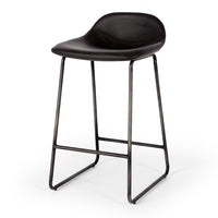 urban bar stool black p.u 1