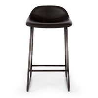 urban upholstered stool vintage black 5