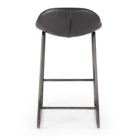 urban upholstered stool vintage grey 3