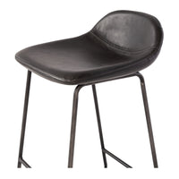 urban upholstered stool vintage grey 4