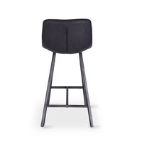 vintage bar stool grey p.u 4