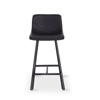 vintage upholstered stool vintage grey 5