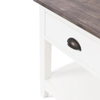 idaho 1 drawer wooden bedside table 5