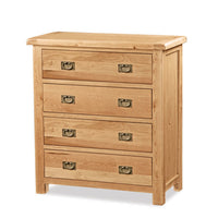solsbury 4 drawer chest natural oak 1