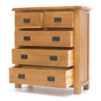 solsbury 5 drawer wooden chest  2