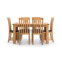 solsbury extendable wooden dining table 150cm (5)