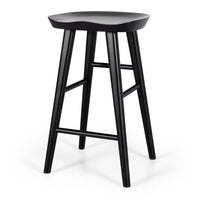 rivera bar stool black oak 1