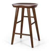 rivera wooden bar stool deep oak 1