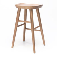 rivera wooden bar stool natural oak  2